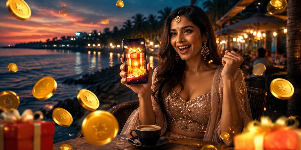 Mobile casino gaming by the beach in Goa